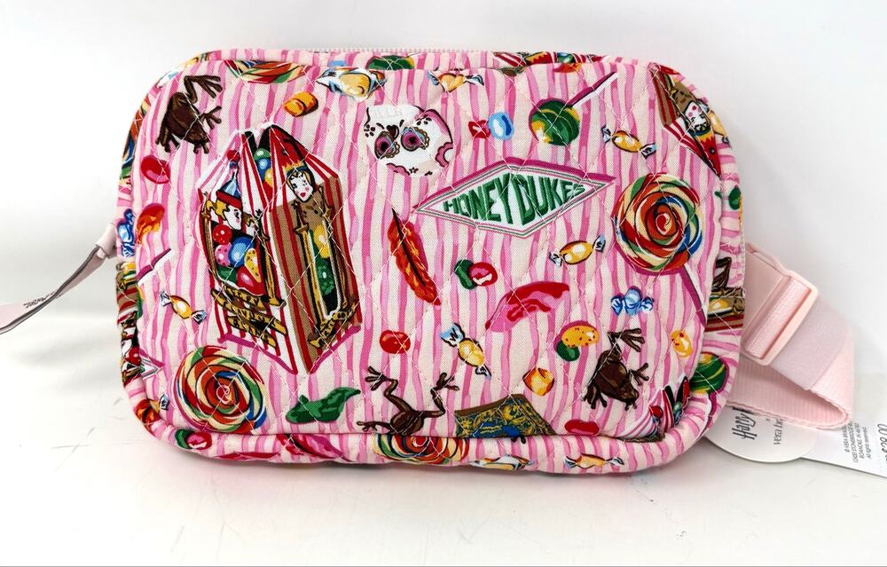 Vera Bradley Harry Potter Honeydukes Large Cube Belt Bag Fanny Pack Xbody EXACT